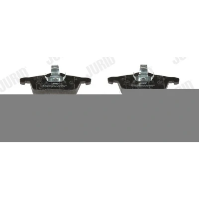 Billede af JURID 573153D Bremseklodser med akustisk advarsel for slid stempelklips tilbehør OPEL: Corsa D Hatchback, E Astra H Caravan