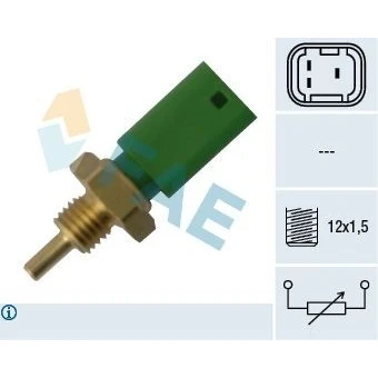 Billede af FAE 33727 Sensor, kølevæsketemp. RENAULT: Clio 4