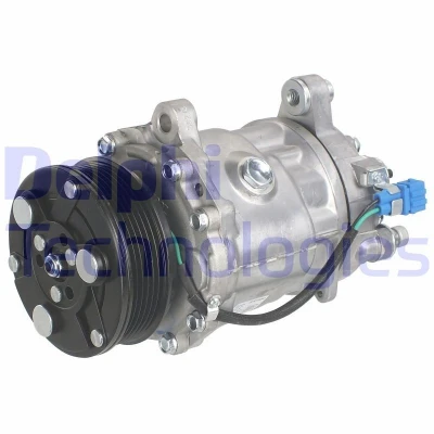Billede af DELPHI TSP0159243 Kompressor Sanden SD6V12 PAG 46 med kompressorolie