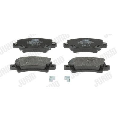 Billede af JURID 572492J Bremseklodser med akustisk advarsel for slid uden tilbehør TOYOTA: Corolla IX Hatchback, Station Wagon, Sedan