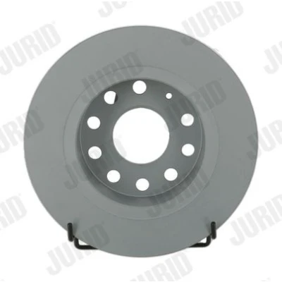 Billede af JURID Bremseskive SKODA: Octavia 3 Combi, Schrägheck 10mm 5 112mm fuldstændigt coatet med skruer 563593JC 5Q0615601C Bremseskiver