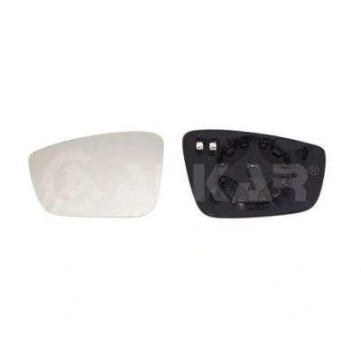 Billede af ALKAR 6431093 Spejlglas venstre SKODA: Fabia III Stationcar, Hatchback, Rapid Hatchback
