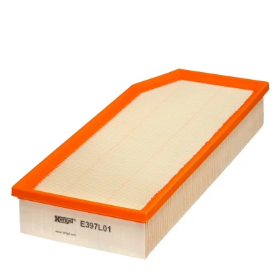 Billede af HENGST FILTER E397L01 Luftfilter 57 156 378 Filterindsats MERCEDES BENZ: C klasse Sedan, CLK Coupe, ML