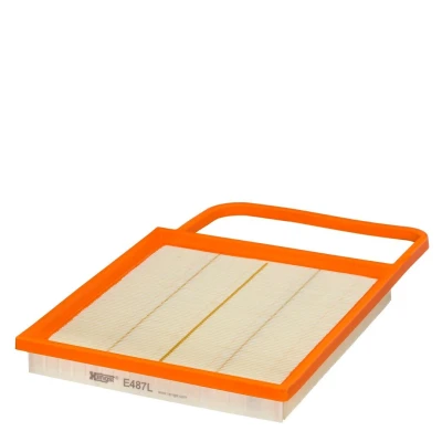 Billede af HENGST FILTER E487L Luftfilter 34 247 360 Filterindsats SKODA: Fabia 1 Combi, I Hatchback, Praktik, VOLKSWAGEN: Polo IV Hatchback