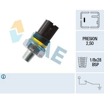 Billede af FAE 12419 Olietrykskontakt 1/8x28 BSP 2,5