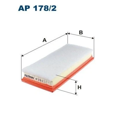 Billede af FILTRON AP 178/2 Luftfilter 56 148 304 Filterindsats TOYOTA: Yaris II Hatchback, III iQ