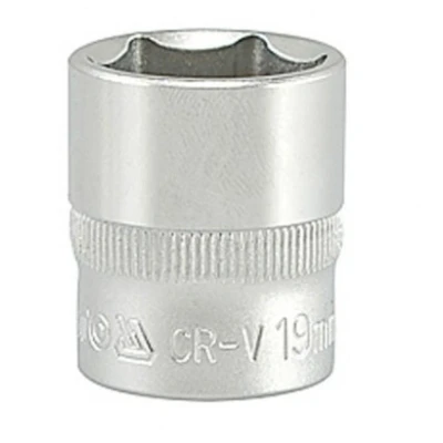 Billede af YATO YT 3814 Skraldenøgleindsats (Hexagon) DIN 3121 19 Krom vanadium stål