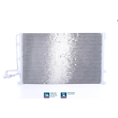 Billede af NISSENS 940087 Kondensator uden tørrer Aluminium 634 R 134a VOLVO: V50, S40 II, C70 2 Cabriolet