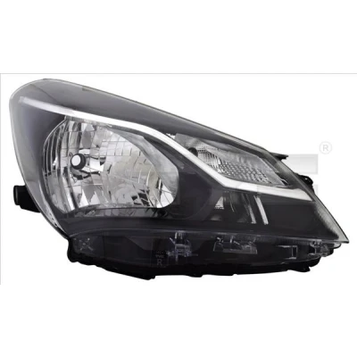 Billede af TYC 20 17581 05 2 Forlygter højre H4, W21/5W med elektronisk motor TOYOTA: Yaris III Hatchback, Van