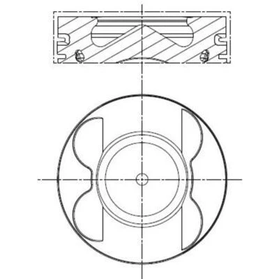 Billede af Stempel MAHLE ORIGINAL 001 PI 00106 000
