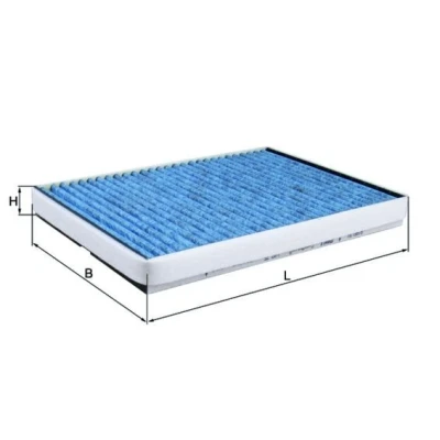 Billede af MAHLE ORIGINAL LAO 75 Kabinefilter Aktivkulfilter, med antiallergisk virkning, antibakteriel virkning 300,0 208 29,0 CST4624 OPEL: Zafira B