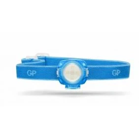 Billede af GP pandelygte CH31 blå (40 lumen) 2xCR2025 batterier