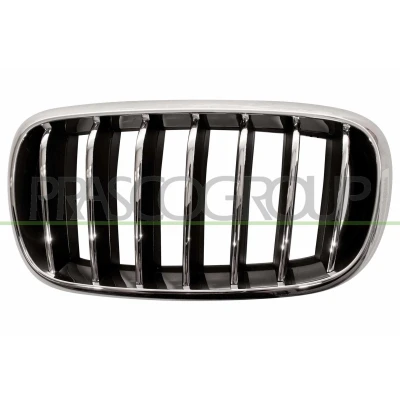 Billede af PRASCO BM8262014 Kølergitter venstre chrom/sort BMW: X5