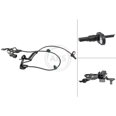 Billede af A.B.S. 31860 ABS sensor aktiv 1205 sort FORD: Ranger Mk3