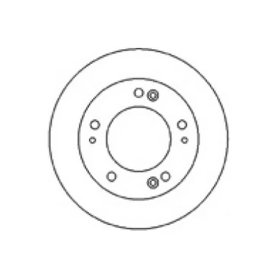 Billede af MAPCO 25570 Bremseskiver foraksel 284 24 5 ventileret