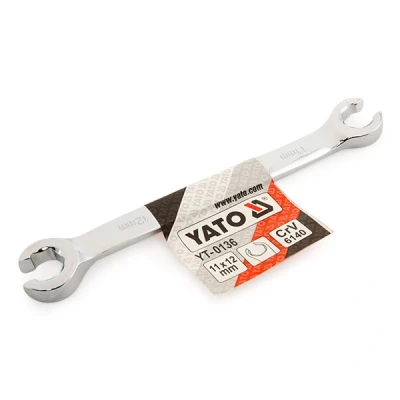 Billede af YATO YT 0136 Bremserør nøgle 11x12 forkromet Krom vanadium stål