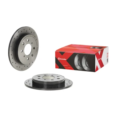 Billede af BREMBO 08.B602.1X Bremseskiver 239 9 4 hullet, fuldstændigt coatet med skruer HONDA: JAZZ 3,