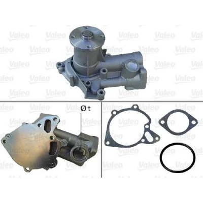 Billede af VALEO 506778 Vandpumpe uden remskive med pakninger låg MITSUBISHI: L 300, L200 III Pick up, II HYUNDAI: GALLOPER 2