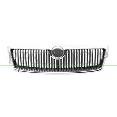 Billede af PRASCO SK0242011 Kølergitter sort krom SKODA: Octavia 2 Combi, II Hatchback