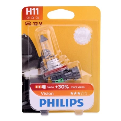Billede af PHILIPS 12362PRB1 Pære, fjernlys H11 12V 55w Halogen AUDI: A4 B8 Avant, A6 C7 A5 Sportback, VOLKSWAGEN: Touran I, Golf 7, 7 Variant