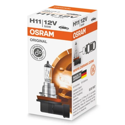 Billede af OSRAM 64211 Pære, fjernlys H11 12V 55w 3200K Halogen SUZUKI: SX4 I Hatchback, HONDA: CIVIC 10, RENAULT: Trafic 3