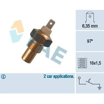 Billede af temperaturkontakt FAE 35010