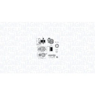 Billede af MAGNETI MARELLI 350300001100 Olieradiator