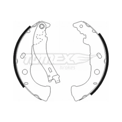 Billede af TOMEX brakes TX 20 52 Bremsebakker bagaksel 228 42