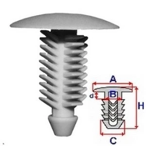 Billede af Trimmeklemmer ROMIX C60359 FIAT