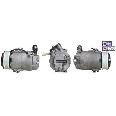 Billede af ELSTOCK 51 0239 Kompressor PAG 46 R 134a med pakninger OPEL: Zafira A