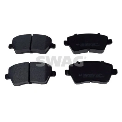 Billede af SWAG 60 91 6523 Bremseklodser foraksel Ekskl. slidadvarselskontakt med anti knirke plade RENAULT: CLIO 4, Captur, 3, DACIA: Duster SUV, Lodgy