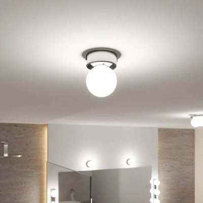 Billede af Paulmann Gove loftlampe IP44 G9, 1 lyskilde, krom