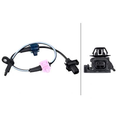 Billede af HELLA 6PU 358 218 871 ABS Sensor med klemme Hall princip 2 540 HONDA: CR V 4