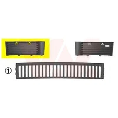 Billede af VAN WEZEL 7625592 Kofangergitter foran til højre SKODA: Fabia 1 Combi, I Hatchback