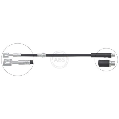 Billede af A.B.S. SL 5696 Bremseslange 425 BANJO 12.0 mm OPEL: Vectra C Sedan, Caravan, CC, SAAB: 9 3 Stationcar, Sedan