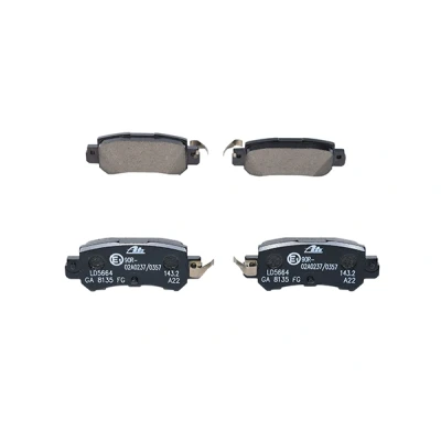 Billede af ATE Ceramic 13.0470 5664.2 Bremseklodser med akustisk advarsel for slid MAZDA: CX 3, 5 I