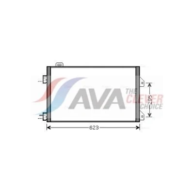 Billede af PRASCO RTA5347 Kondensator 14,5 11,0 Aluminium 603 RENAULT: CLIO 2