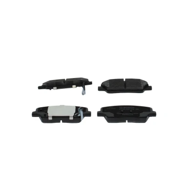 Billede af BOSCH 0 986 495 370 Bremseklodser Low Metallic med indbygget slid advarselskontakt, akustisk advarsel for anti knirke plade