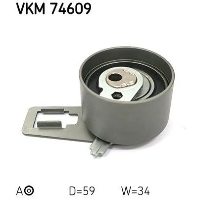 Billede af SKF VKM 74609 Strammehjul, tandrem