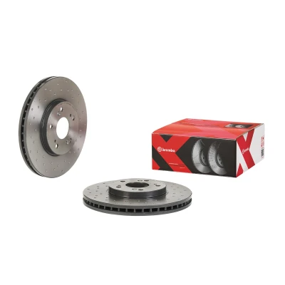 Billede af BREMBO 09.8840.1X Bremseskiver 300 28 5 perforeret/indv. ventileret coatet med skruer HONDA: Accord 7 Limousine