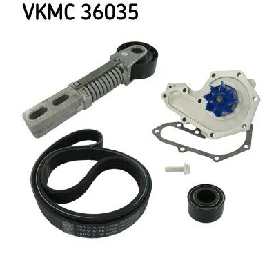 Billede af SKF VKMC 36035 Vandpumpe + kileremssæt med pakninger