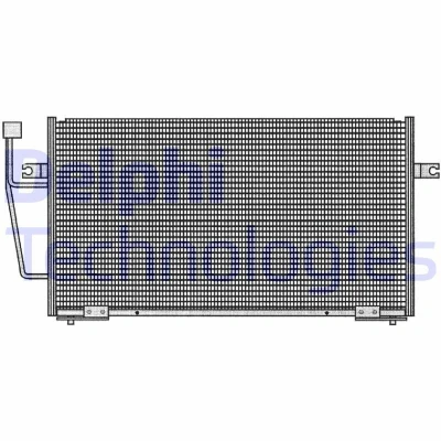 Billede af DELPHI TSP0225204 Kondensator uden tørrer 13 8 VOLVO: S40 II