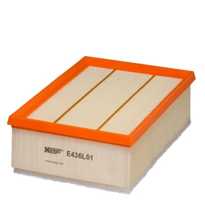 Billede af HENGST FILTER E436L01 Luftfilter 80 169 246 Filterindsats PEUGEOT: 206 Hatchback, 307 SW, CITROËN: C4 I Coupe