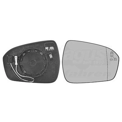 Billede af VAN WEZEL 1883836 Spejlglas højre FORD: Mondeo 5 Kombi