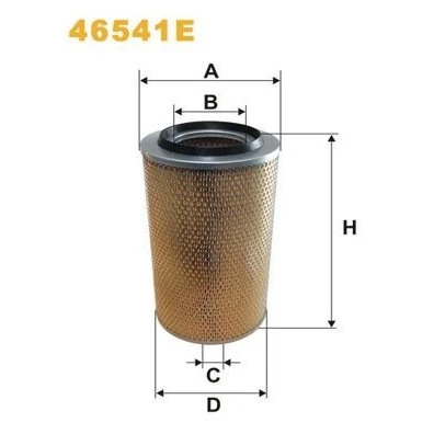 Billede af WIX FILTERS 46541E Luftfilter 383 227 Filterindsats MERCEDES BENZ: LK/LN2