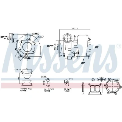 Billede af NISSENS 93597 Turbolader