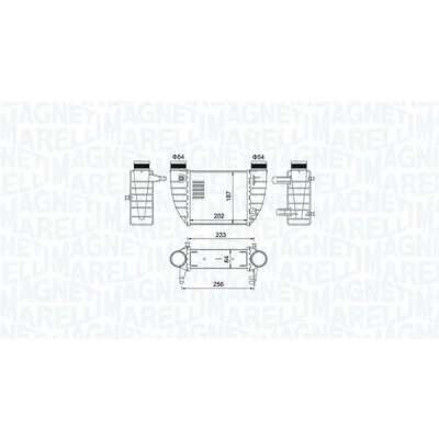 Billede af MAGNETI MARELLI 351319204850 Intercooler AUDI: A4 B7 Avant