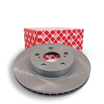 Billede af FEBI BILSTEIN 108496 Bremseskiver foraksel 255 22 5 100 indvendigt ventileret coatet TOYOTA: Prius II Liftback