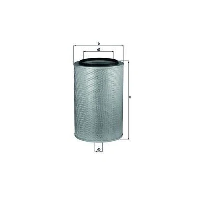 Billede af MAHLE ORIGINAL LX 273 Luftfilter 474,0 303,0 Filterindsats MAN: TGL, TGX, VOLVO: F 12, MERCEDES BENZ: LK/LN2