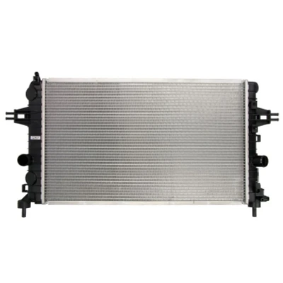 Billede af NISSENS 63028A Radiator Aluminium 602 369 23 Mekanisk fuget køleripper OPEL: Zafira B, Astra H Caravan, TwinTop